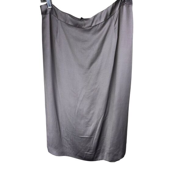 Talbots Dresses & Skirts - Talbots Womens Silk Pencil Skirt Size 10 Lilac Purple Classic Office Work